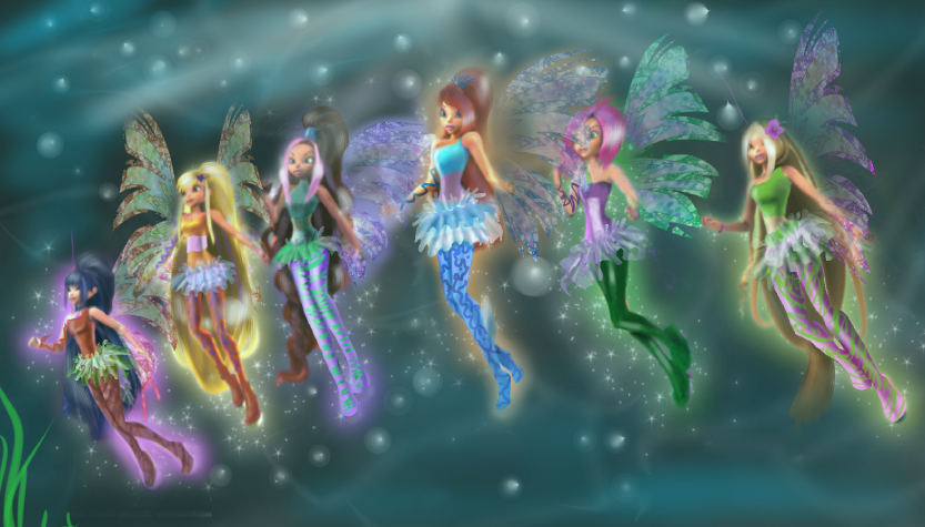 Winx Club Sirenix 3d