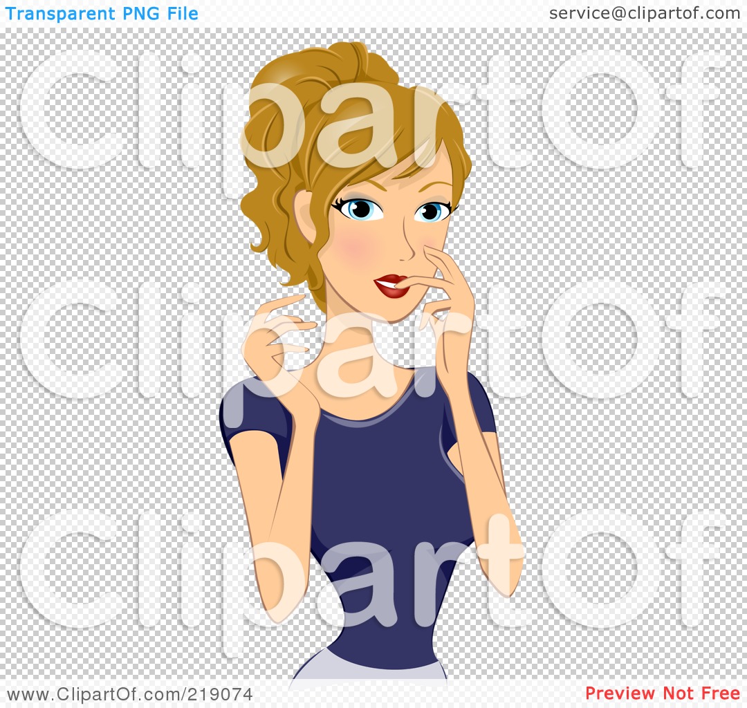 Woman Accountant Clipart