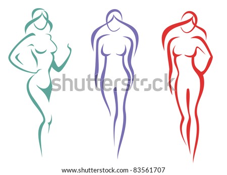 Woman Silhouette Painting