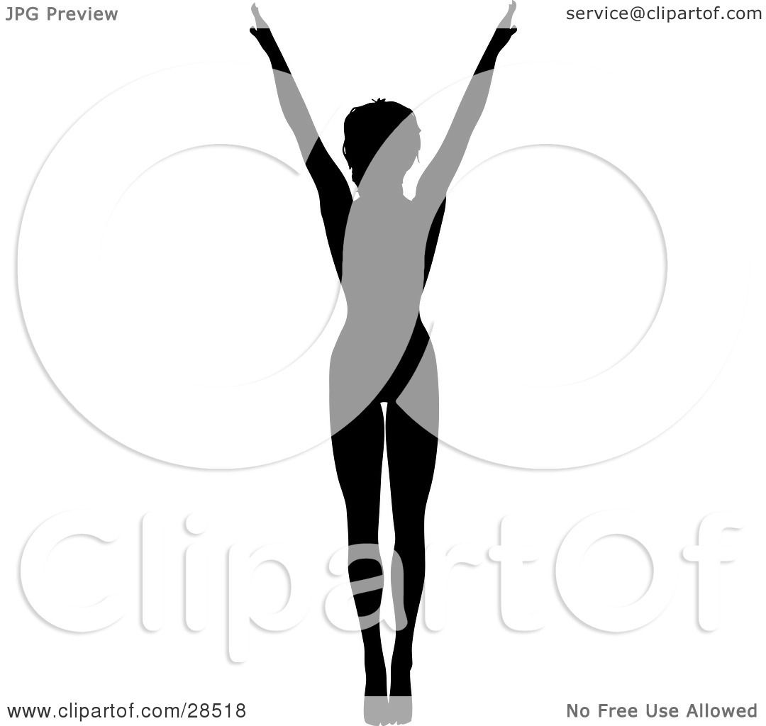 Woman Silhouette Standing