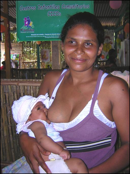 Women Breast Feeding In Public