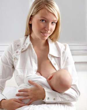 Women Breast Feeding In Public