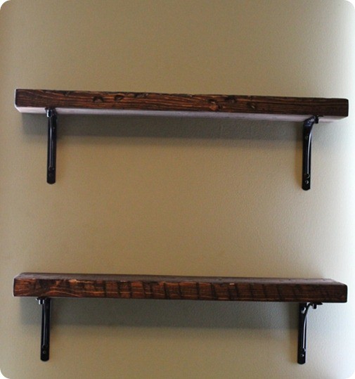 Wooden Shelf Brackets Diy