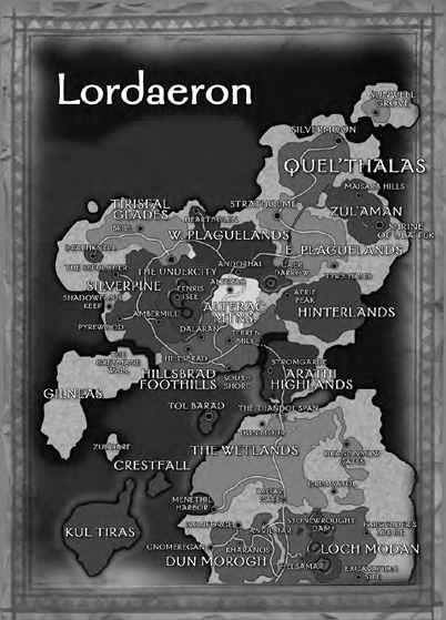 World Of Warcraft Cataclysm Map