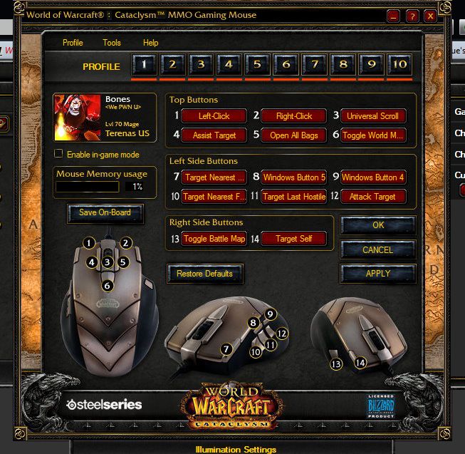 World Of Warcraft Cataclysm Mouse Not Working