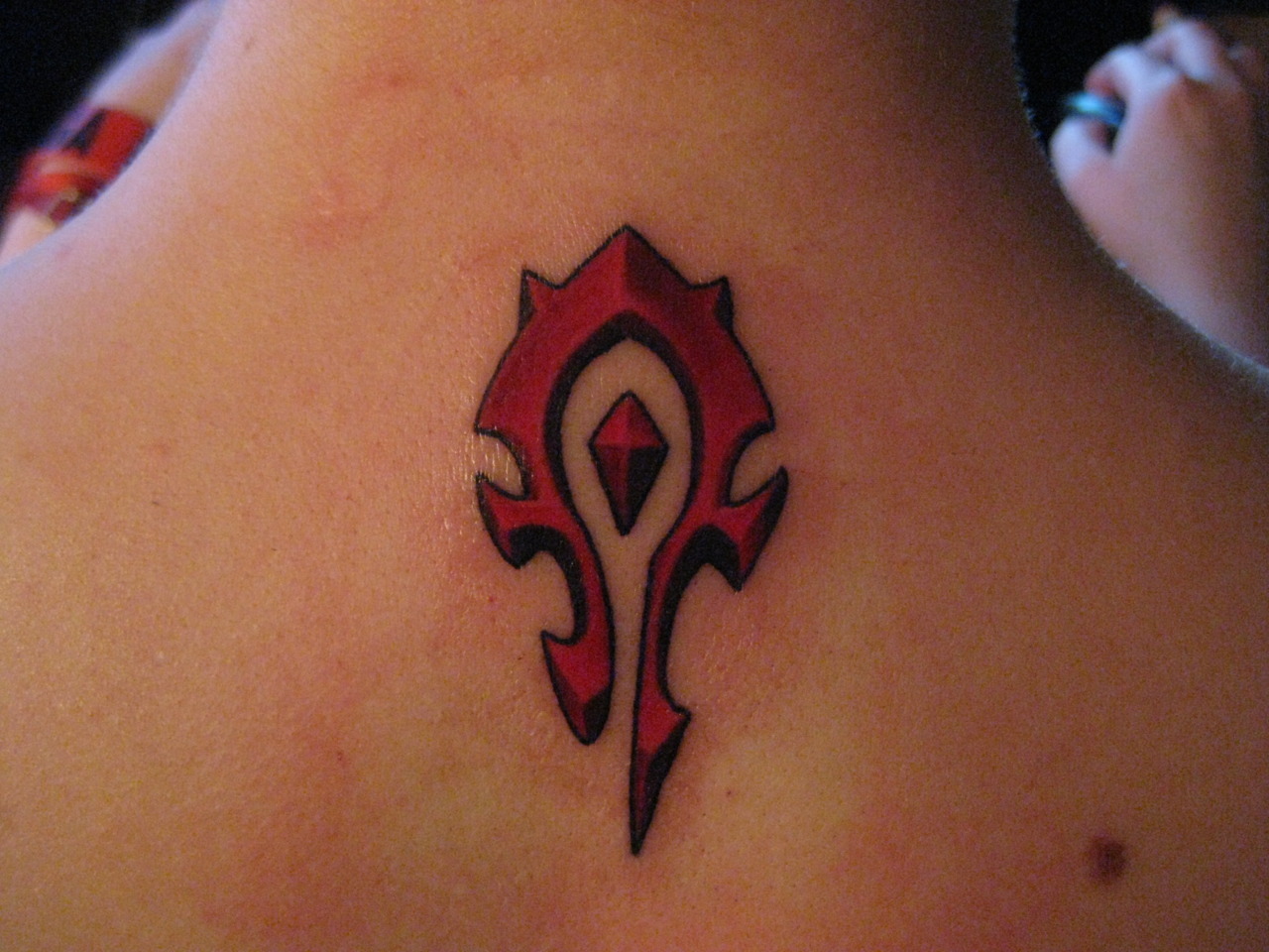 World Of Warcraft Logo Tattoo