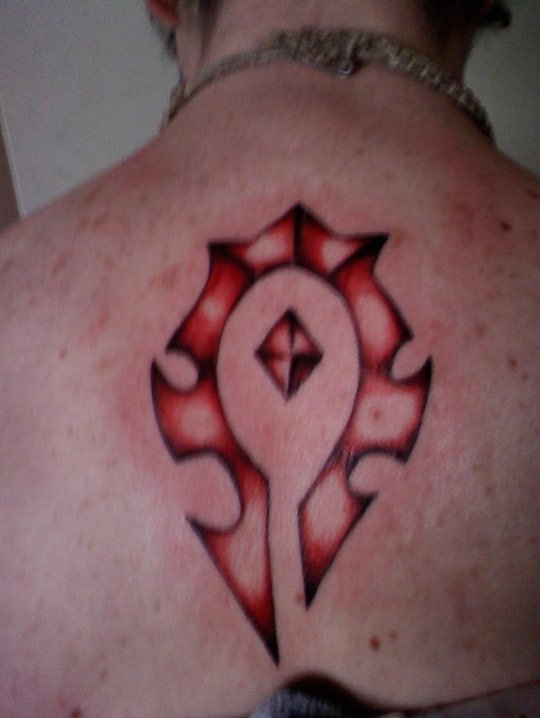 World Of Warcraft Logo Tattoo