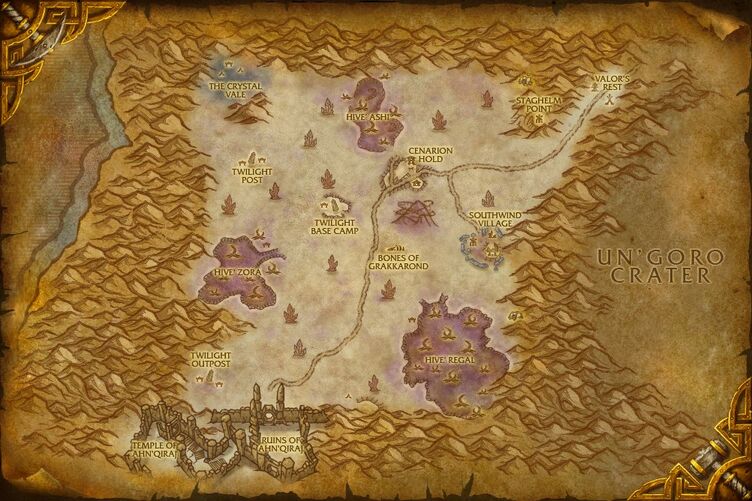 World Of Warcraft Map Azeroth