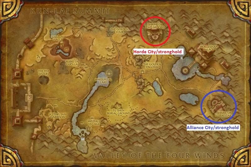 World Of Warcraft Map Pandaria