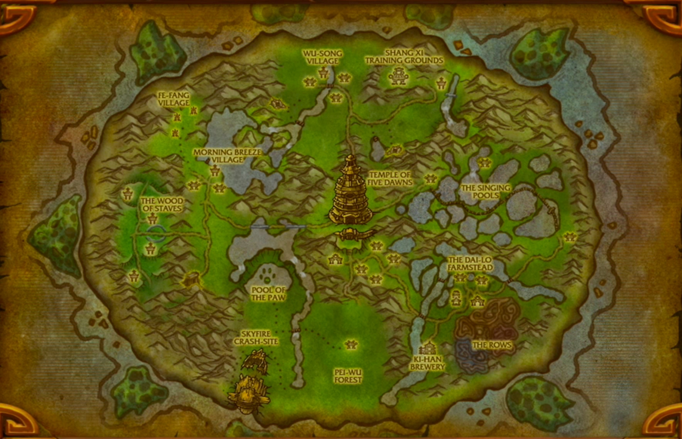 World Of Warcraft Mists Of Pandaria Logo