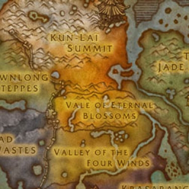 World Of Warcraft Mists Of Pandaria Map