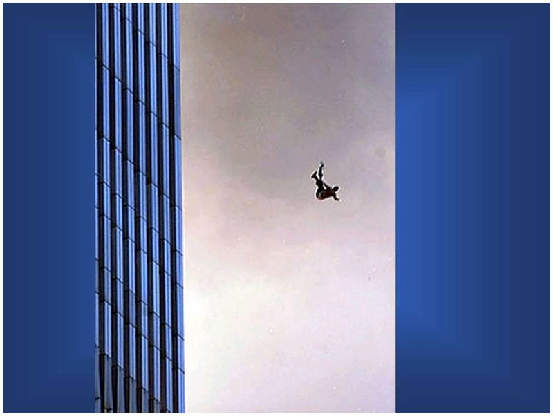 World Trade Center Attack Jumping