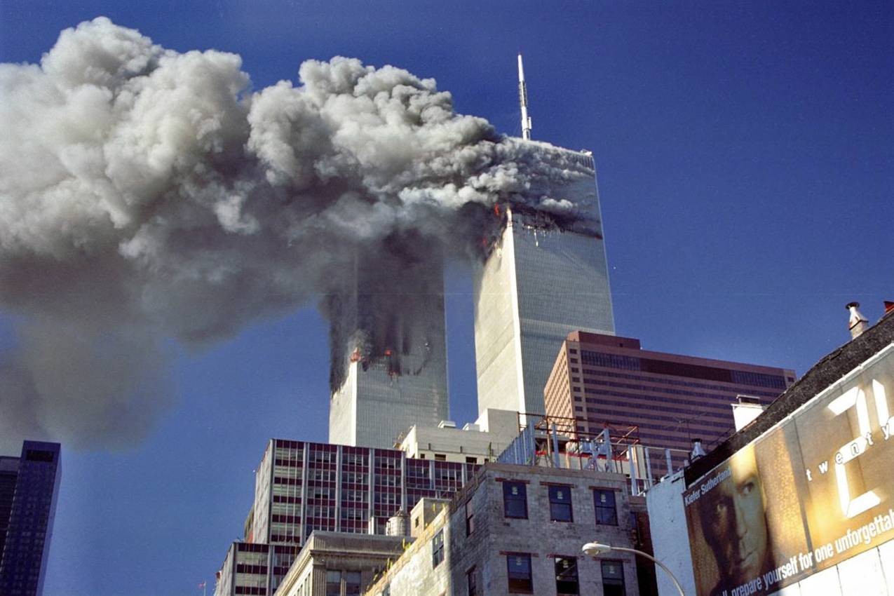 World Trade Center Bombing People Jumping