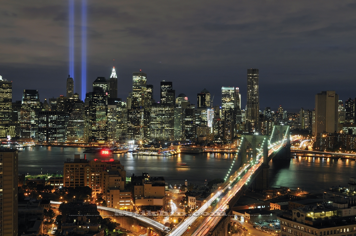 World Trade Center Memorial Lights