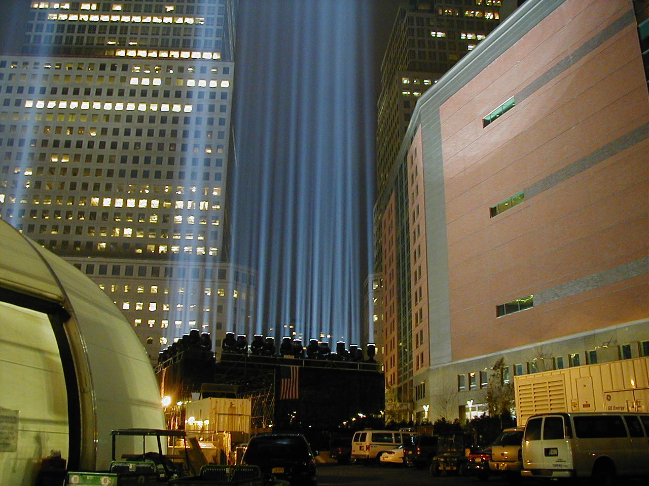 World Trade Center Memorial Lights