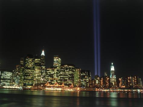 World Trade Center Memorial Lights