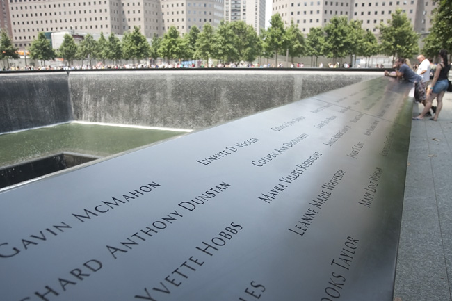 World Trade Center Memorial Names