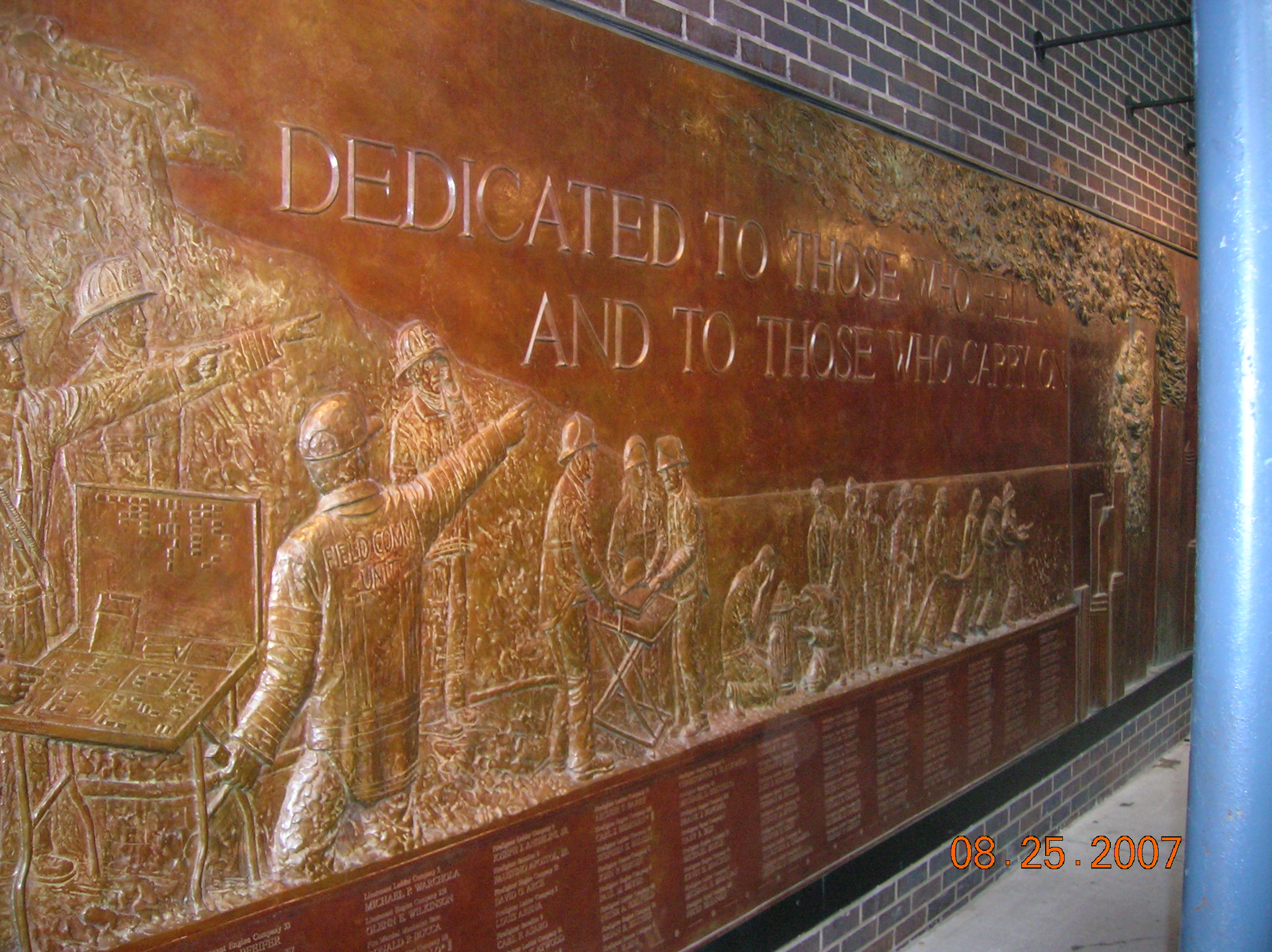 World Trade Center Memorial Wall