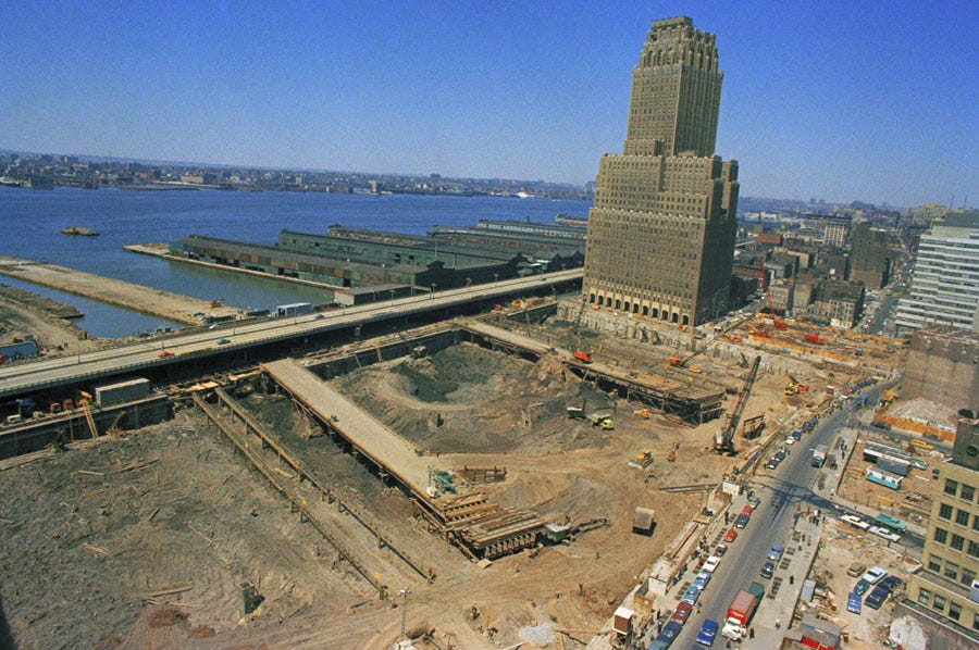 World Trade Center New York Construction