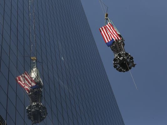 World Trade Center Spire Images