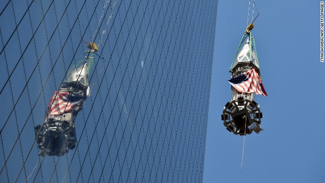 World Trade Center Spire Images