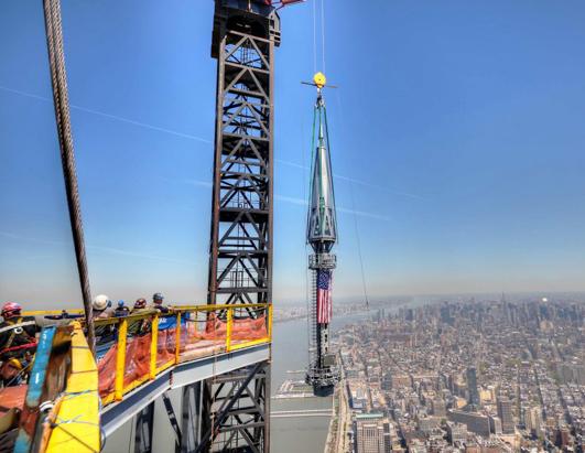 World Trade Center Spire Images