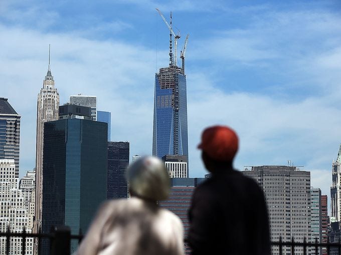 World Trade Center Spire Light