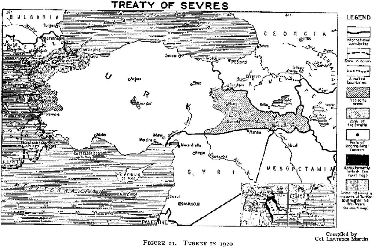 World War 1 Map Black And White