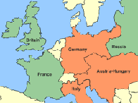 World War 1 Map Of Alliances