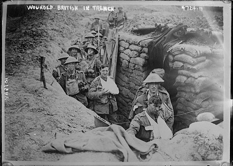 World War 1 Soldiers In Trenches