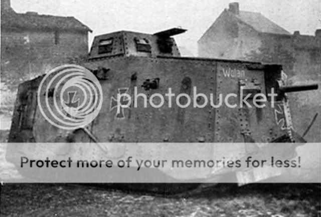 World War 1 Tanks In Action