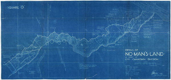 World War 1 Trenches Map