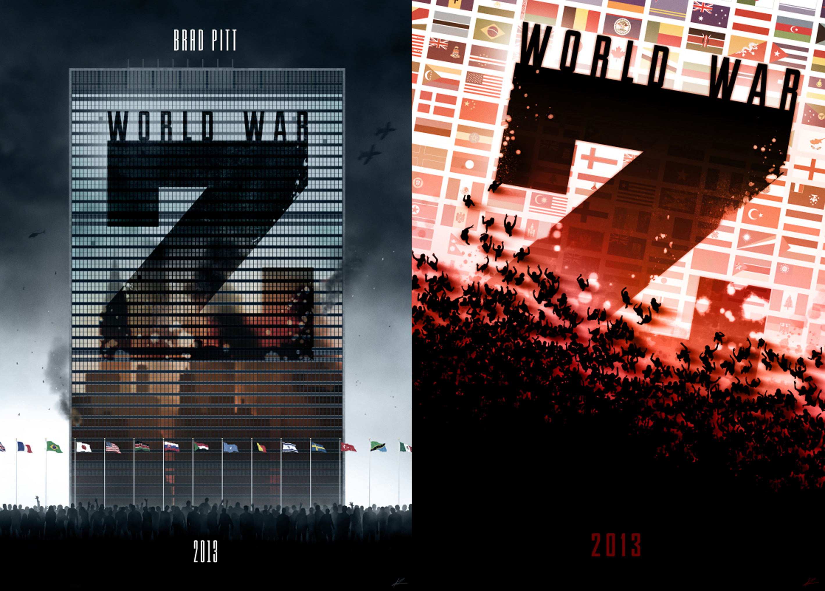 World War Z Poster Cat