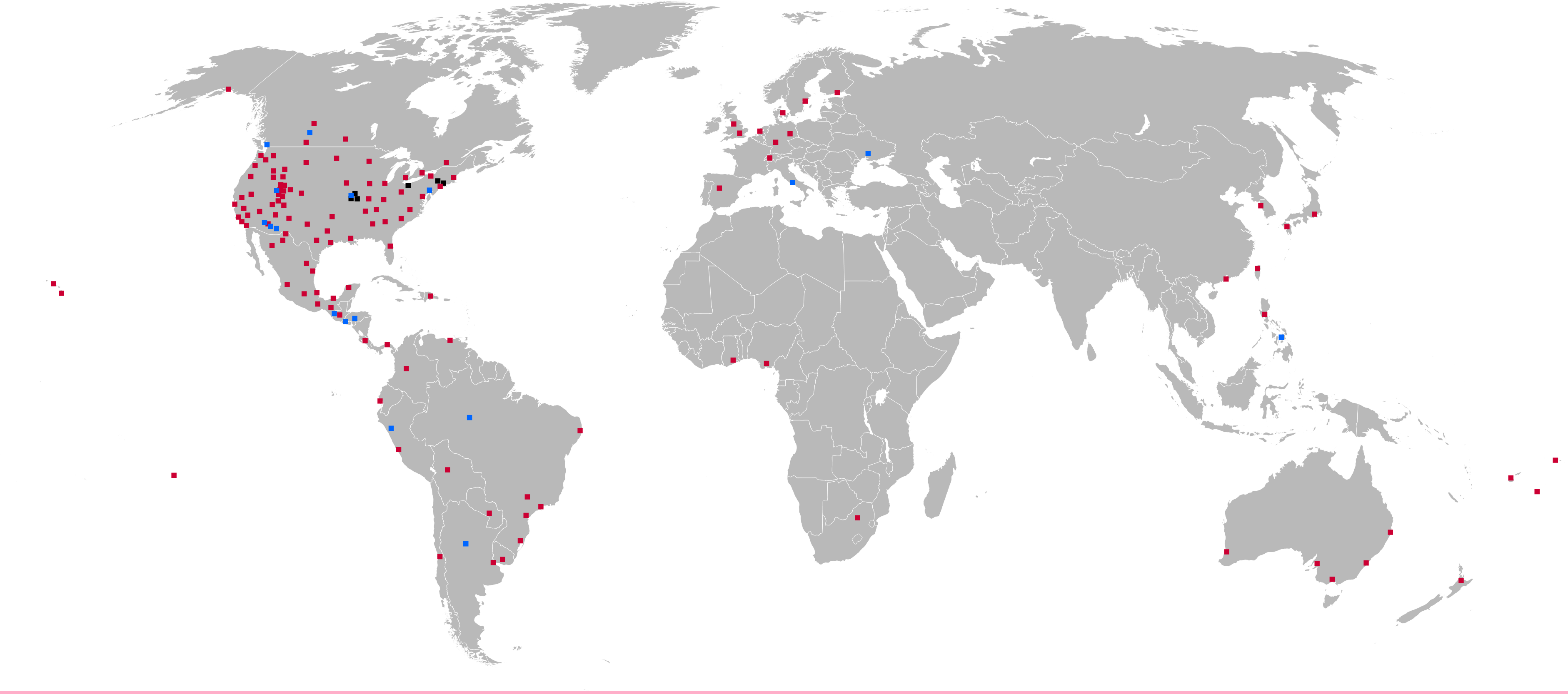 Worldwide Map