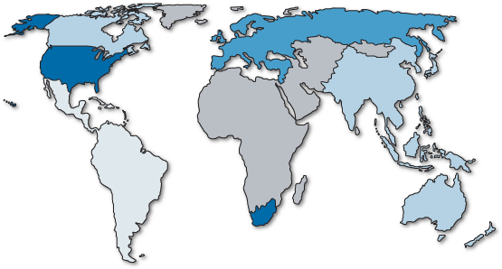 Worldwide Map