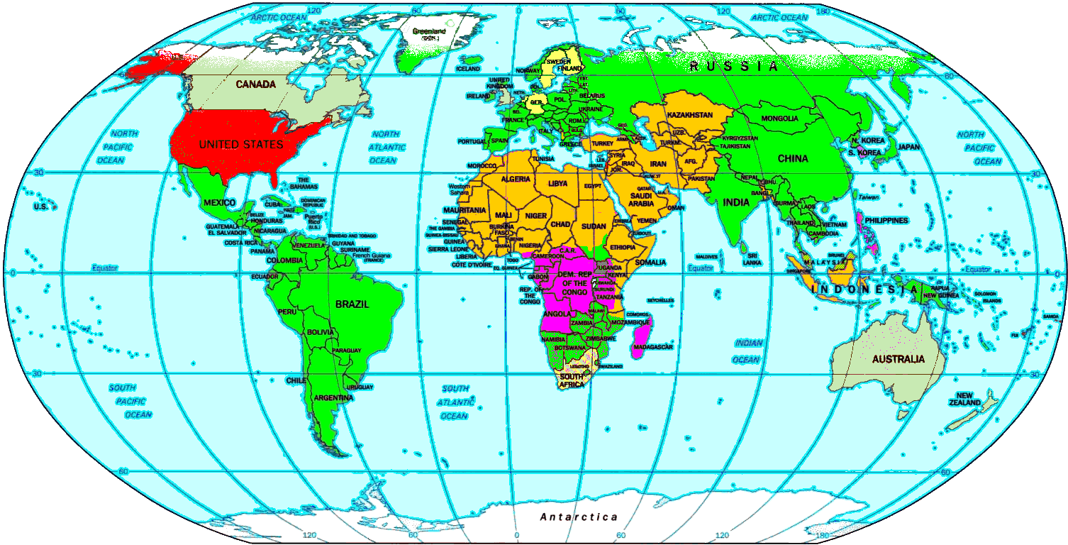 Worldwide Map