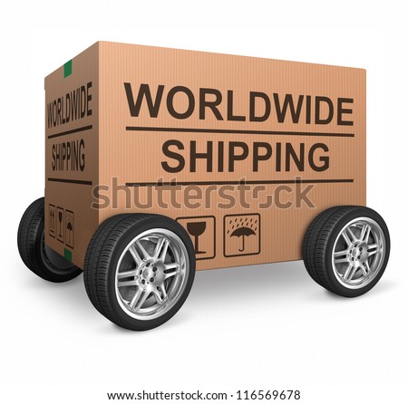 Worldwide Shipping Icon