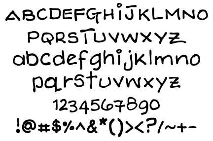 Writing Fonts In English