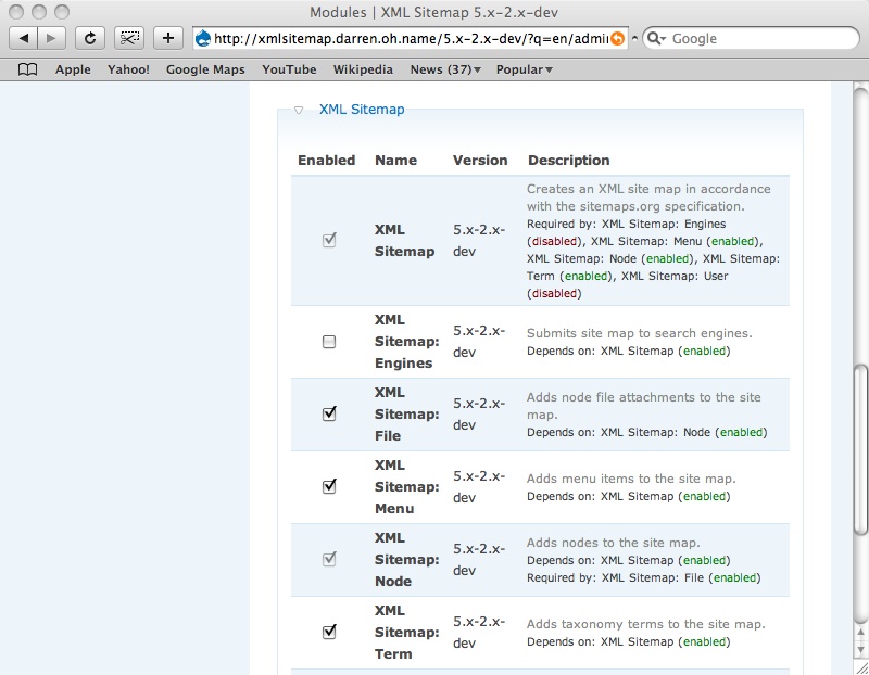 Xml Site Map Example