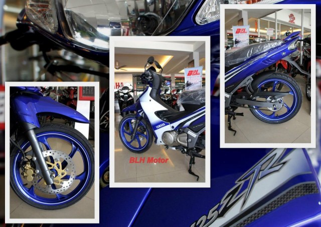 Yamaha 125zr Biru