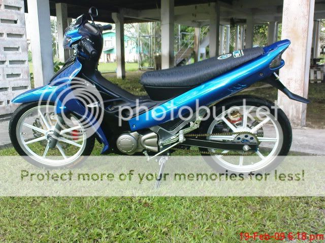 Yamaha 125zr Biru