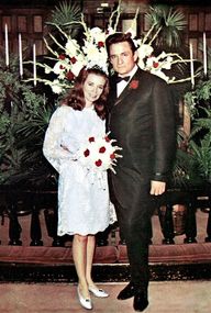 Young Johnny Cash And June Carter Wedding
