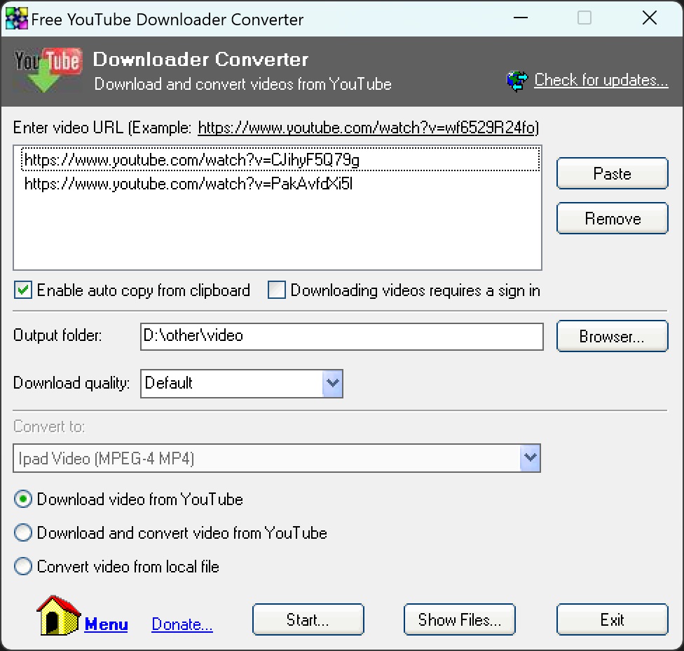 Youtube Downloader